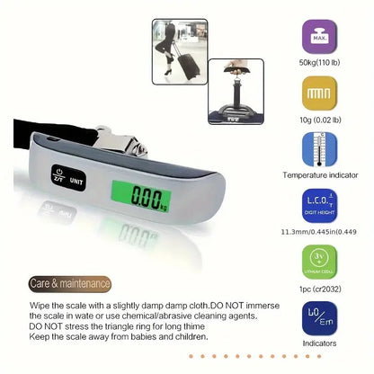 Digital Portable Luggage Weighing Scale